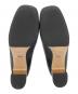 中古・古着 GUCCI (グッチ) スクエアトゥ チャンキーヒール パンプス ブラック サイズ:35 1/2：20000円