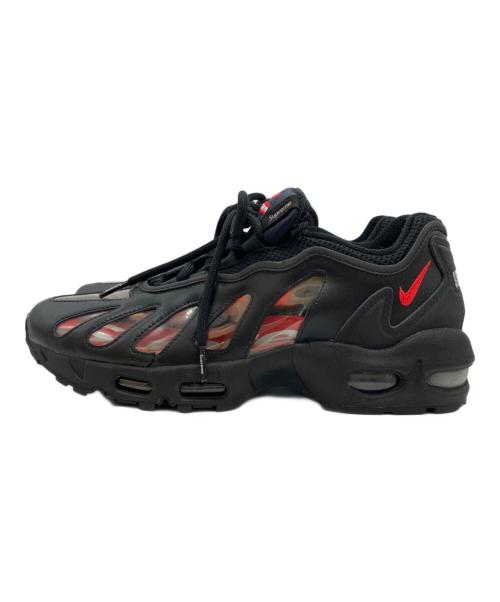 NIKE（ナイキ）NIKE (ナイキ) SUPREME (シュプリーム) Air Max 96 ブラック サイズ:26.5cmの古着・服飾アイテム