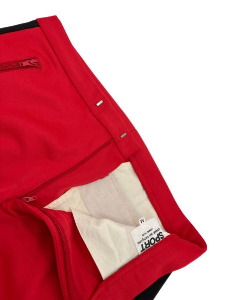COMME des GARCONS HOMME PLUS（コムデギャルソンオムプリュス）COMME des GARCONS HOMME PLUS (コムデギャルソンオムプリュス) トラックパンツ レッド サイズ:Mの古着・服飾アイテム
