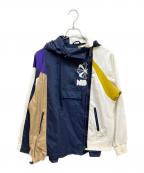 NikeLab×sacaiナイキラボ×サカイ）の古着「double zip jacket」｜マルチカラー