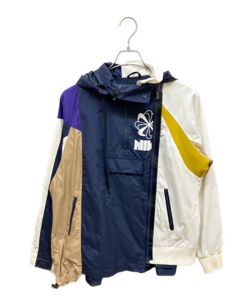 NikeLab（ナイキラボ）NikeLab (ナイキラボ) sacai (サカイ) double zip jacket マルチカラー サイズ:XLの古着・服飾アイテム