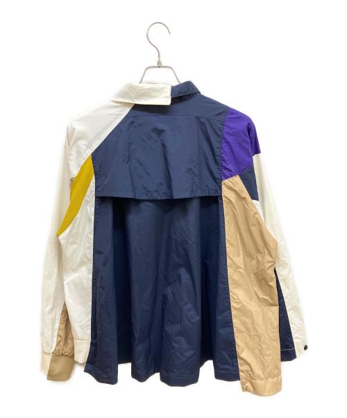 NikeLab（ナイキラボ）NikeLab (ナイキラボ) sacai (サカイ) double zip jacket マルチカラー サイズ:XLの古着・服飾アイテム