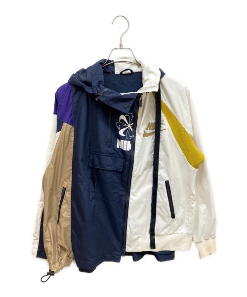 NikeLab（ナイキラボ）NikeLab (ナイキラボ) sacai (サカイ) double zip jacket マルチカラー サイズ:XLの古着・服飾アイテム
