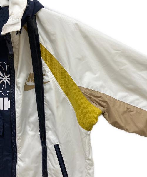 NikeLab（ナイキラボ）NikeLab (ナイキラボ) sacai (サカイ) double zip jacket マルチカラー サイズ:XLの古着・服飾アイテム
