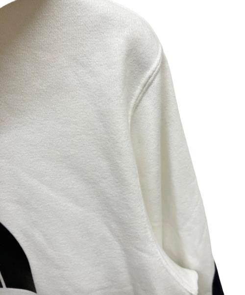 THE NORTH FACE（ザ ノース フェイス）THE NORTH FACE (ザ ノース フェイス) sacai (サカイ) サイドジップパーカー ホワイト サイズ:Mの古着・服飾アイテム