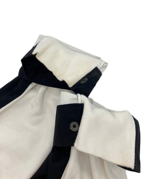 THE NORTH FACE（ザ ノース フェイス）THE NORTH FACE (ザ ノース フェイス) sacai (サカイ) サイドジップパーカー ホワイト サイズ:Mの古着・服飾アイテム