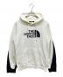THE NORTH FACE（ザ ノース フェイス）の古着「サイドジップパーカー」｜ホワイト