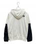 THE NORTH FACE (ザ ノース フェイス) sacai (サカイ) サイドジップパーカー ホワイト サイズ:M：8000円