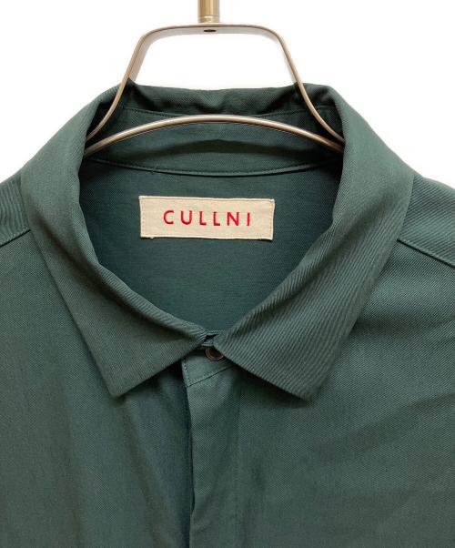 CULLNI（クルニ）CULLNI (クルニ) タイロッケンロングシャツコート グリーン サイズ:1の古着・服飾アイテム