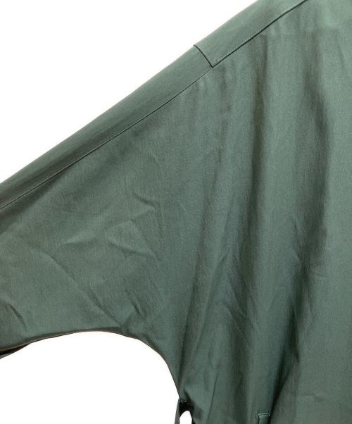 CULLNI（クルニ）CULLNI (クルニ) タイロッケンロングシャツコート グリーン サイズ:1の古着・服飾アイテム