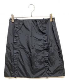 PRADA SPORTS（プラダスポーツ）の古着「ナイロンタイトスカート」｜ブラック
