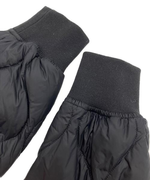 TAION（タイオン）TAION (タイオン) ミリタリー オーバーサイズクルーネック ダウンコート ブラック サイズ:Sの古着・服飾アイテム