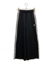 adidas Originals（アディダスオリジナル）の古着「トラックワイドパンツ」｜ブラック