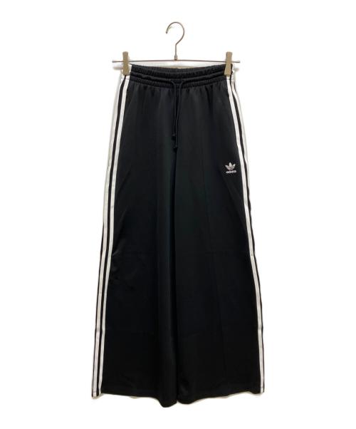 adidas Originals（アディダスオリジナル）adidas Originals (アディダスオリジナル) トラックワイドパンツ ブラック サイズ:Mの古着・服飾アイテム