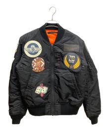 AVIREX（アヴィレックス）の古着「MA-1 TOP GUN」｜ブラック