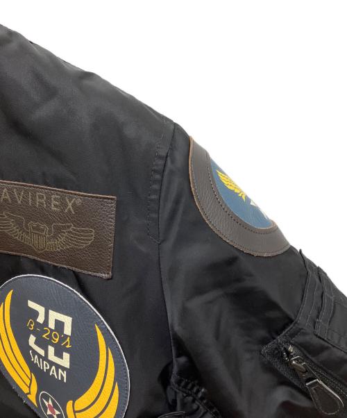AVIREX（アヴィレックス）AVIREX (アヴィレックス) MA-1 TOP GUN ブラック サイズ:Lの古着・服飾アイテム