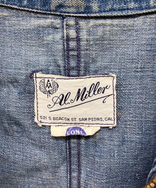 Al.MILLER（アル・ミラー）AL.Miller (アル・ミラー) 50sデニムジャケット インディゴ サイズ:-の古着・服飾アイテム