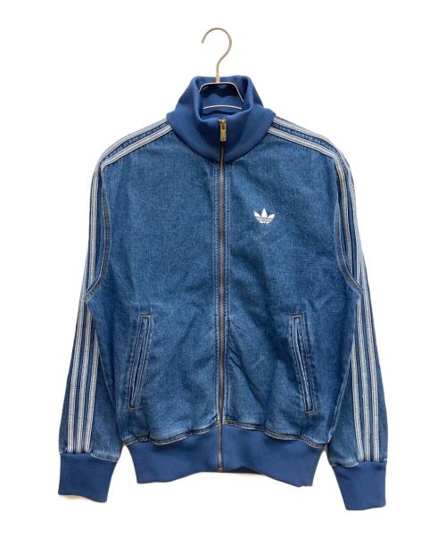 adidas（アディダス）adidas (アディダス) デニム ファイヤーバード トラックトップ インディゴ サイズ:XS 未使用品の古着・服飾アイテム