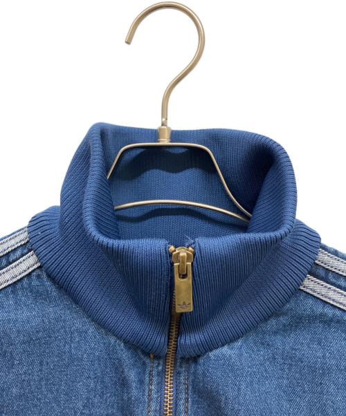 adidas（アディダス）adidas (アディダス) デニム ファイヤーバード トラックトップ インディゴ サイズ:XS 未使用品の古着・服飾アイテム