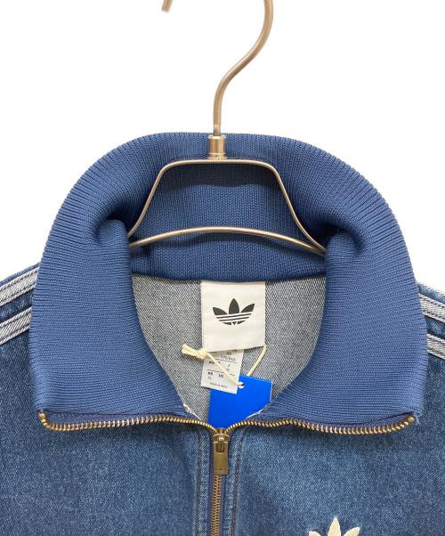 adidas（アディダス）adidas (アディダス) デニム ファイヤーバード トラックトップ インディゴ サイズ:XS 未使用品の古着・服飾アイテム