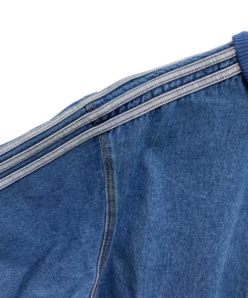 adidas（アディダス）adidas (アディダス) デニム ファイヤーバード トラックトップ インディゴ サイズ:XS 未使用品の古着・服飾アイテム