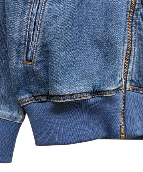adidas（アディダス）adidas (アディダス) デニム ファイヤーバード トラックトップ インディゴ サイズ:XS 未使用品の古着・服飾アイテム