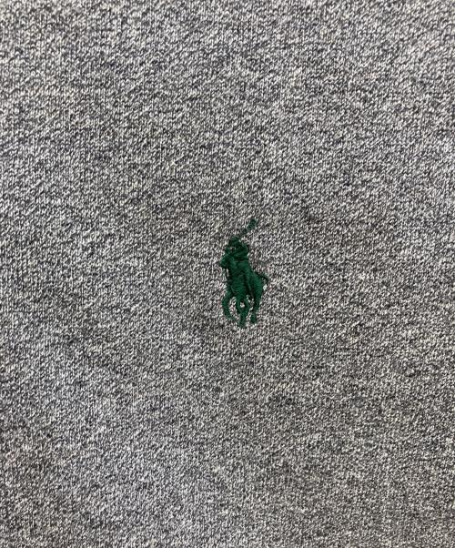 POLO RALPH LAUREN（ポロ・ラルフローレン）POLO RALPH LAUREN (ポロ・ラルフローレン) ジップパーカー グレー サイズ:SIZE Mの古着・服飾アイテム