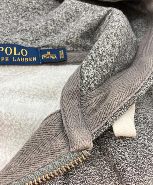 POLO RALPH LAUREN（ポロ・ラルフローレン）POLO RALPH LAUREN (ポロ・ラルフローレン) ジップパーカー グレー サイズ:SIZE Mの古着・服飾アイテム