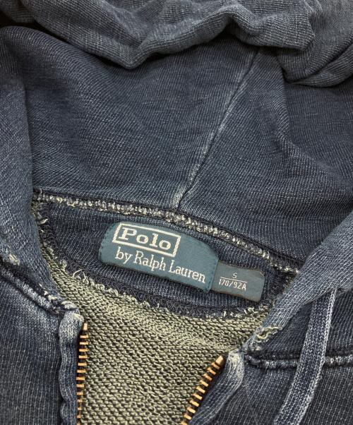 POLO RALPH LAUREN（ポロ・ラルフローレン）POLO RALPH LAUREN (ポロ・ラルフローレン) ジップパーカー インディゴ サイズ:SIZE Sの古着・服飾アイテム