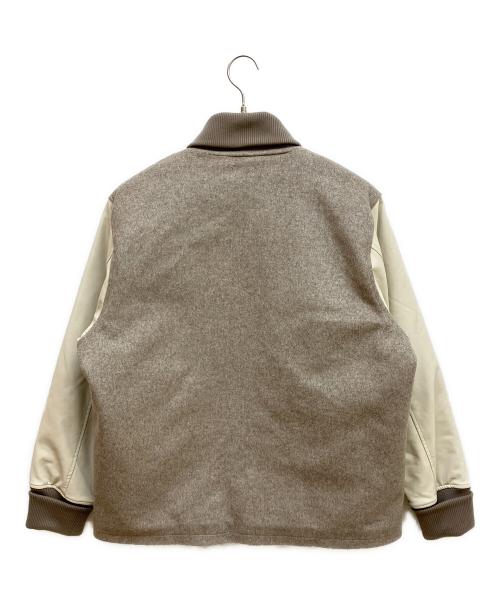B.C STOCK（ビーセーストック）B.C STOCK (ビーセーストック) ウインドシャフト バーシティージャケット ブラウン サイズ:M 未使用品の古着・服飾アイテム