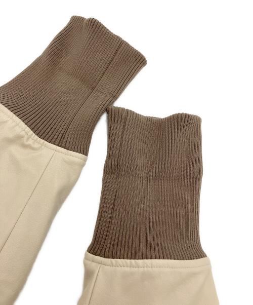 B.C STOCK（ビーセーストック）B.C STOCK (ビーセーストック) ウインドシャフト バーシティージャケット ブラウン サイズ:M 未使用品の古着・服飾アイテム
