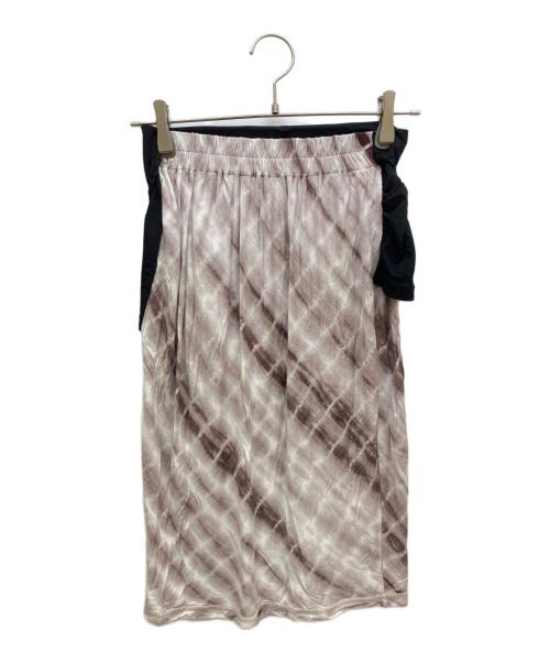 PERVERZE（パーバーズ）PERVERZE (パーバーズ) Braid Belt Layered Skirt ブラウン サイズ:SIZE Freeの古着・服飾アイテム