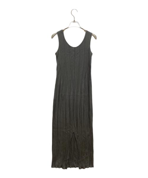 Mame Kurogouchi（マメクロゴウチ）Mame Kurogouchi (マメクロゴウチ) Random Ribbed Organic Cotton 2way Dress グレー サイズ:2の古着・服飾アイテム