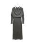 Mame Kurogouchi (マメクロゴウチ) Random Ribbed Organic Cotton 2way Dress グレー サイズ:2：15000円