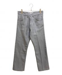 DAIRIKU（ダイリク）の古着「Slime Flasher Pressed Pants」｜グレー