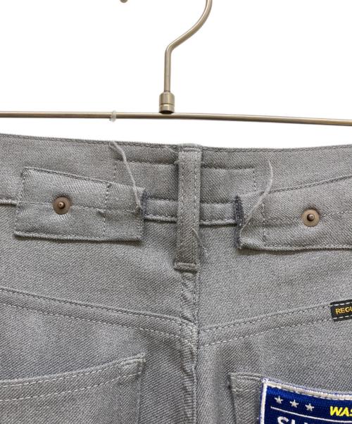 DAIRIKU（ダイリク）DAIRIKU (ダイリク) Slime Flasher Pressed Pants グレー サイズ:SIZE 27の古着・服飾アイテム