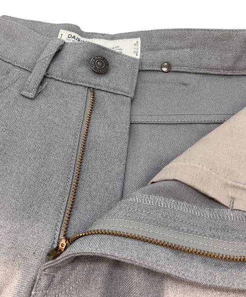 DAIRIKU（ダイリク）DAIRIKU (ダイリク) Slime Flasher Pressed Pants グレー サイズ:SIZE 27の古着・服飾アイテム