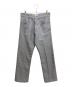DAIRIKU（ダイリク）の古着「Slime Flasher Pressed Pants」｜グレー