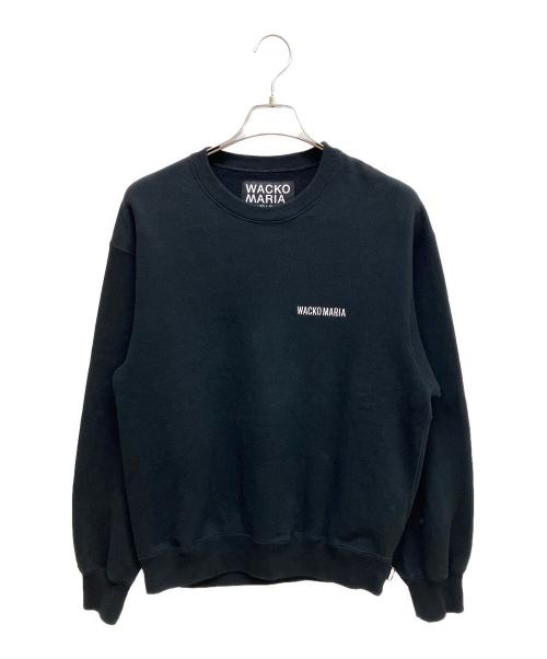 WACKO MARIA（ワコマリア）WACKO MARIA (ワコマリア) HEAVY WEIGHT CREW NECK SWEAT SHIRT ブラック サイズ:Sの古着・服飾アイテム