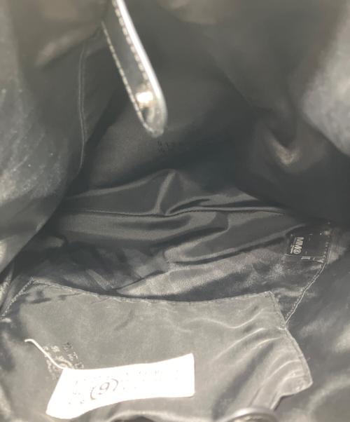 MM6 Maison Margiela（エムエムシックスメゾンマルジェラ）MM6 Maison Margiela (エムエムシックスメゾンマルジェラ) ジャパニーズメッシュスモールトートバッグ ブラックの古着・服飾アイテム