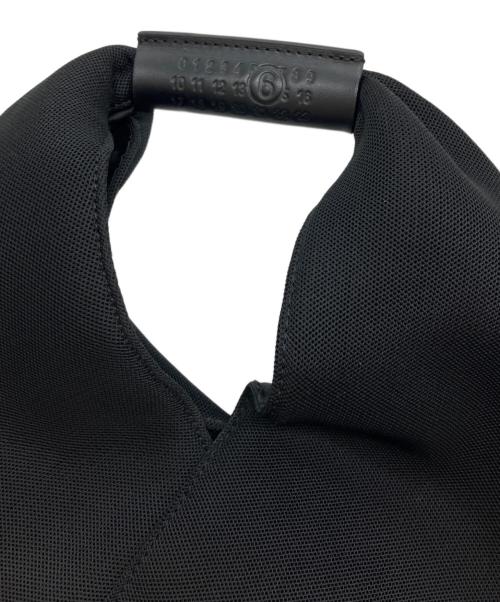 MM6 Maison Margiela（エムエムシックスメゾンマルジェラ）MM6 Maison Margiela (エムエムシックスメゾンマルジェラ) ジャパニーズメッシュスモールトートバッグ ブラックの古着・服飾アイテム