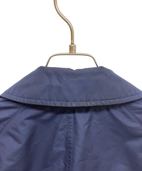 Aquascutum（アクアスキュータム）Aquascutum (アクアスキュータム) ナイロンパッカプル レインコート ネイビー サイズ:38の古着・服飾アイテム
