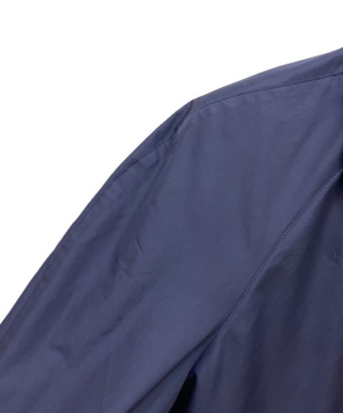 Aquascutum（アクアスキュータム）Aquascutum (アクアスキュータム) ナイロンパッカプル レインコート ネイビー サイズ:38の古着・服飾アイテム