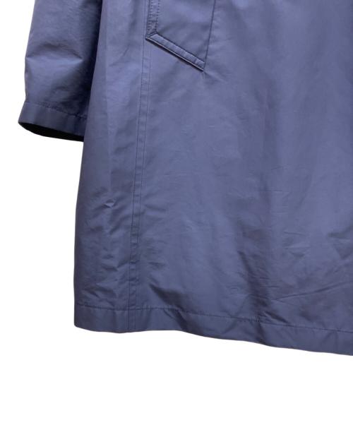 Aquascutum（アクアスキュータム）Aquascutum (アクアスキュータム) ナイロンパッカプル レインコート ネイビー サイズ:38の古着・服飾アイテム