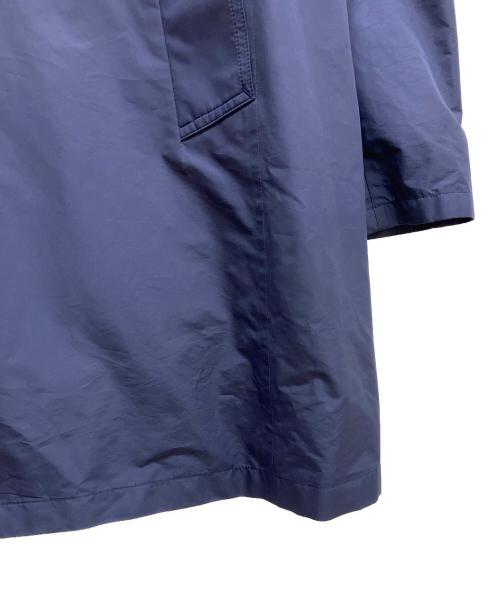 Aquascutum（アクアスキュータム）Aquascutum (アクアスキュータム) ナイロンパッカプル レインコート ネイビー サイズ:38の古着・服飾アイテム