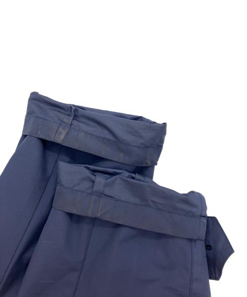 Aquascutum（アクアスキュータム）Aquascutum (アクアスキュータム) ナイロンパッカプル レインコート ネイビー サイズ:38の古着・服飾アイテム