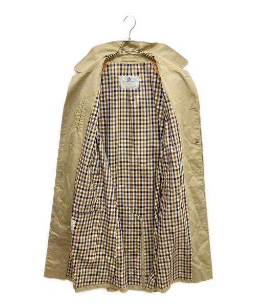 Aquascutum（アクアスキュータム）Aquascutum (アクアスキュータム) Aqua5ステンカラーコート ベージュ サイズ:40の古着・服飾アイテム