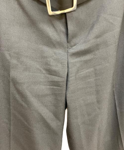 LE CIEL BLEU（ルシェルブルー）LE CIEL BLEU (ルシェルブルー) Relaxed Fit Trousers ブラック サイズ:SIZE 34の古着・服飾アイテム