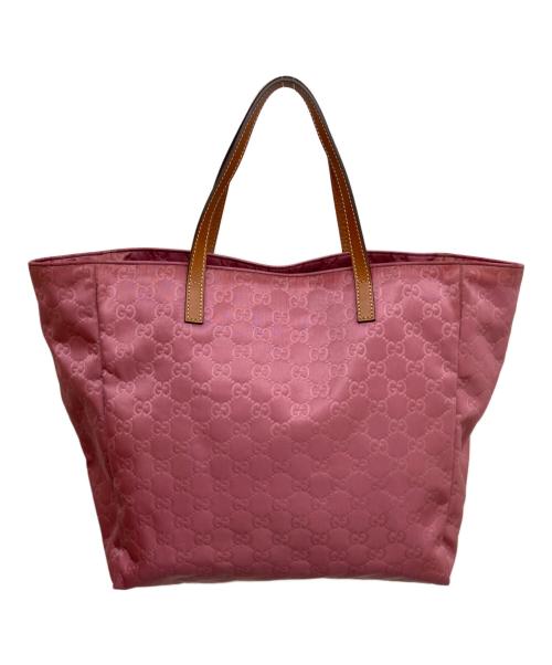 GUCCI（グッチ）GUCCI (グッチ) トートバッグ パープルの古着・服飾アイテム