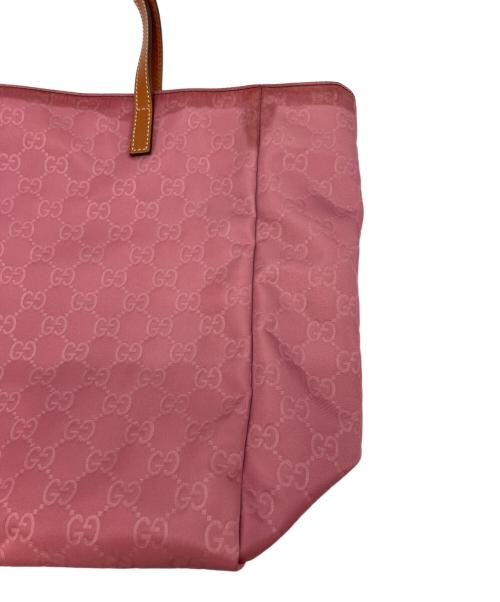 GUCCI（グッチ）GUCCI (グッチ) トートバッグ パープルの古着・服飾アイテム